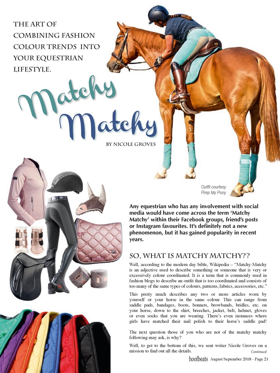 Hoofbeats Preview Pages