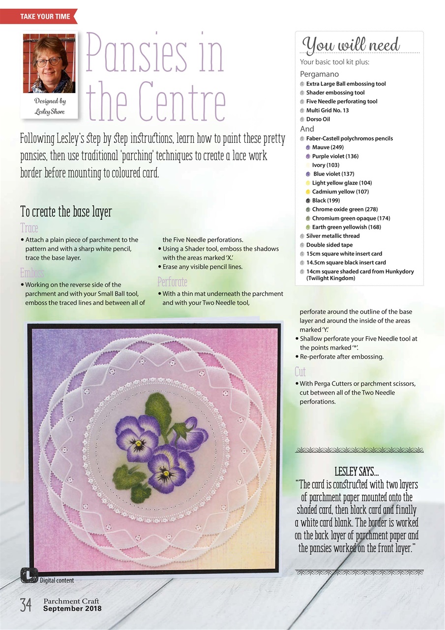 Parchment Craft Preview Pages