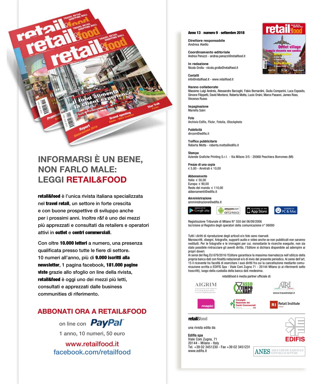 Retail&food Preview Pages