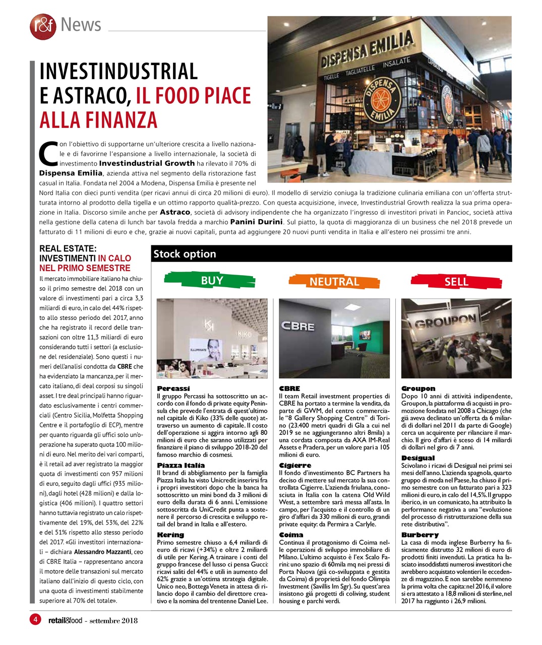 Retail&food Preview Pages