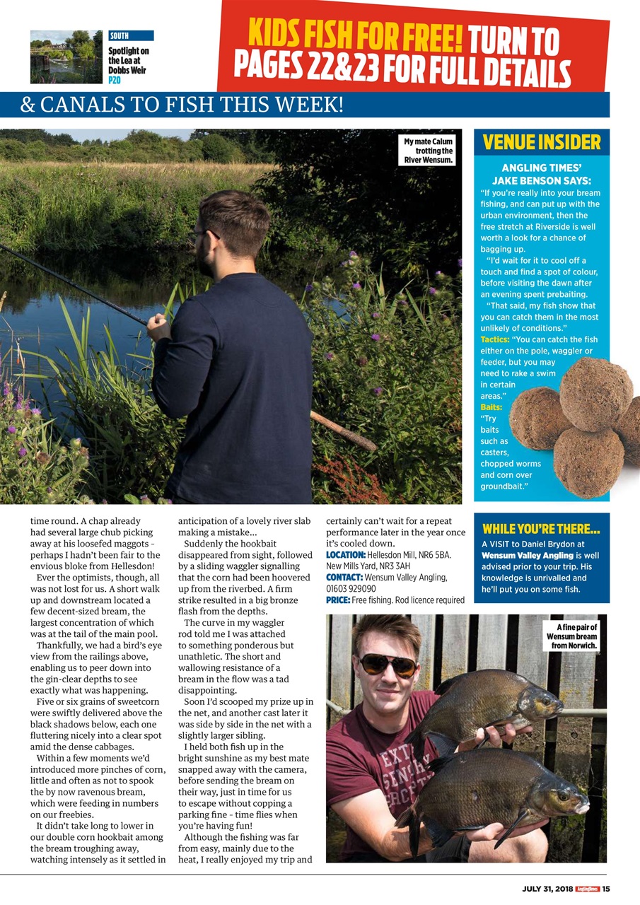 Angling Times Preview Pages