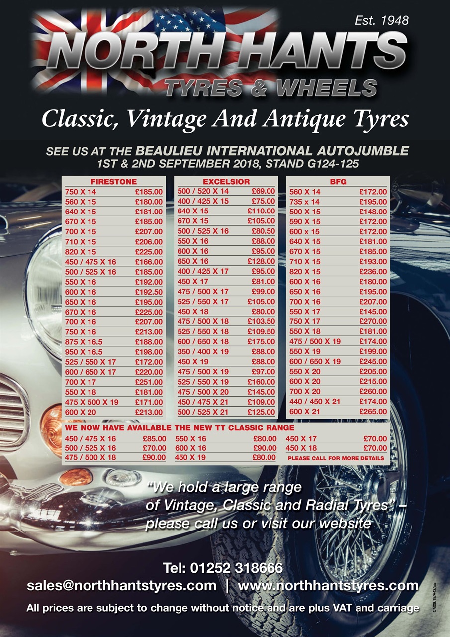 Classic Motoring Preview Pages