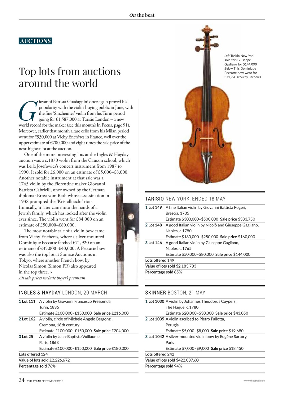 The Strad Preview Pages
