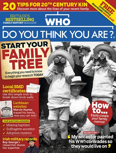 Who Do You Think You Are? issue 