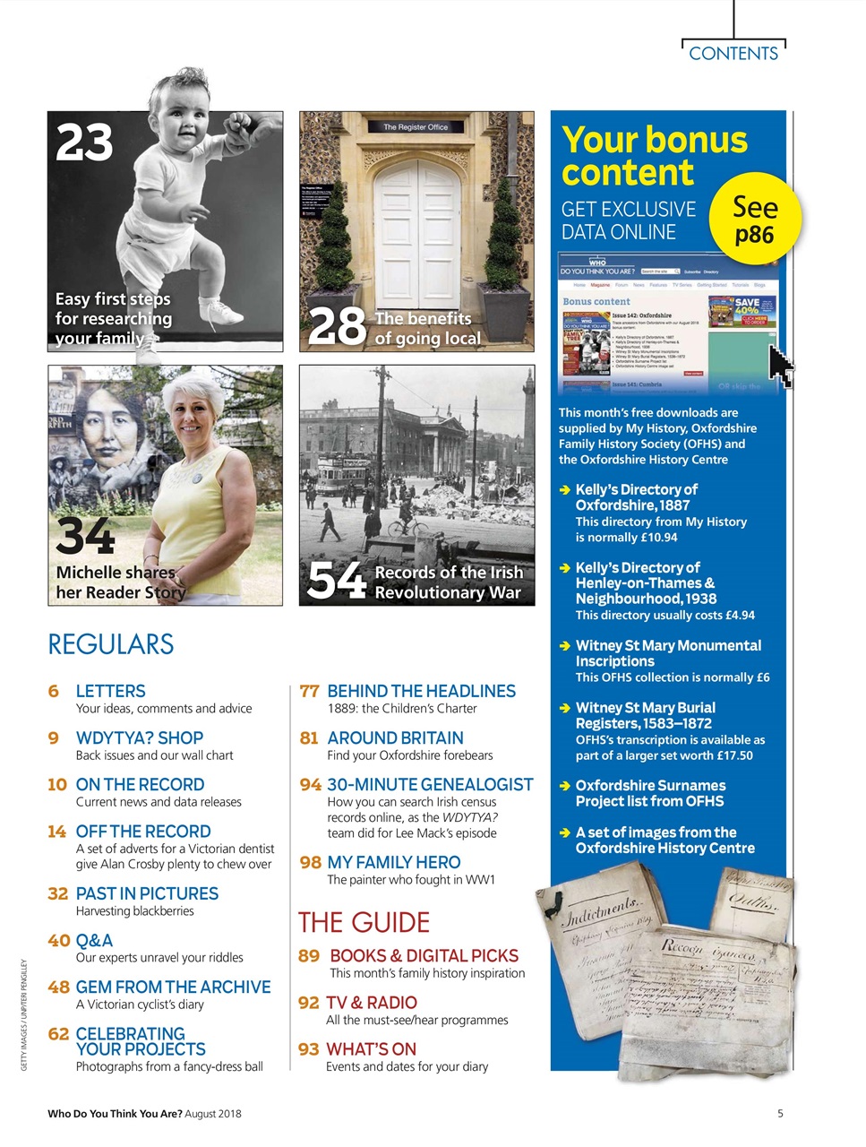 Who Do You Think You Are? Preview Pages