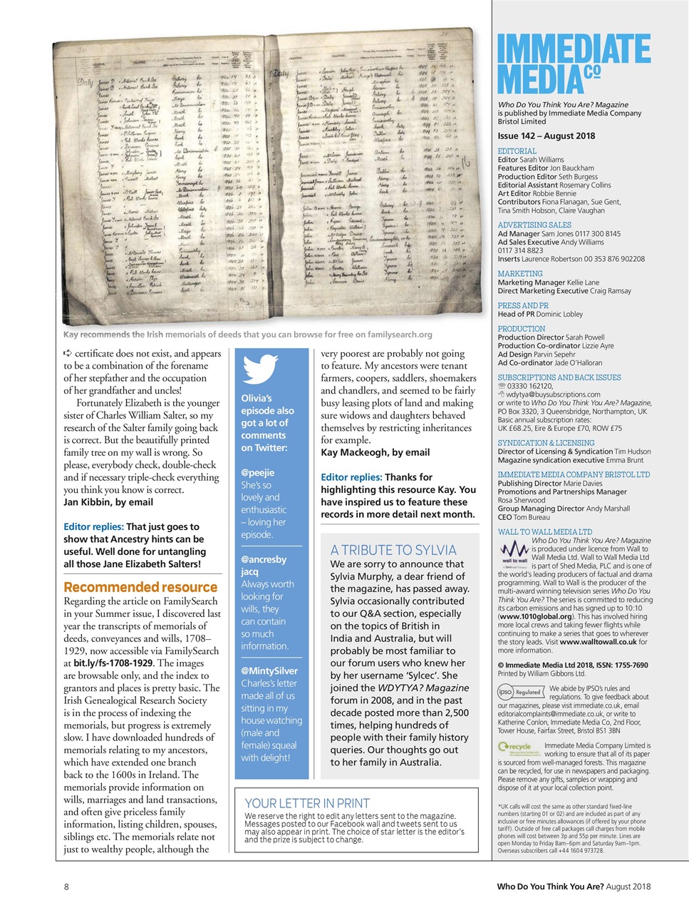 Who Do You Think You Are? Preview Pages