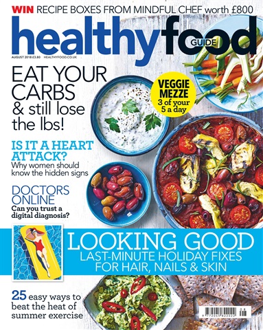 Healthy Food Guide issue August 2018