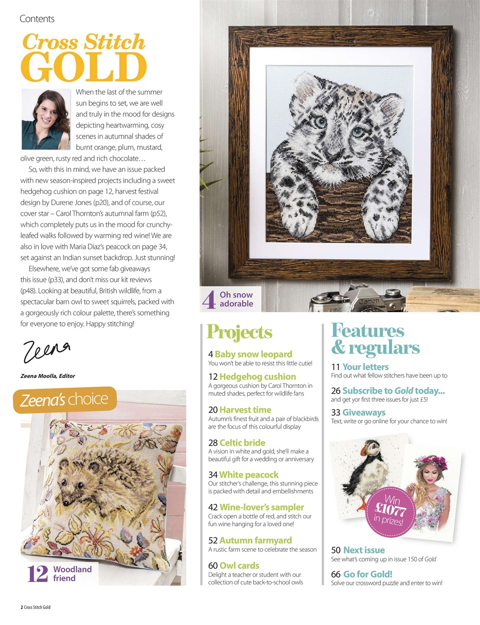 Cross Stitch Gold Preview Pages