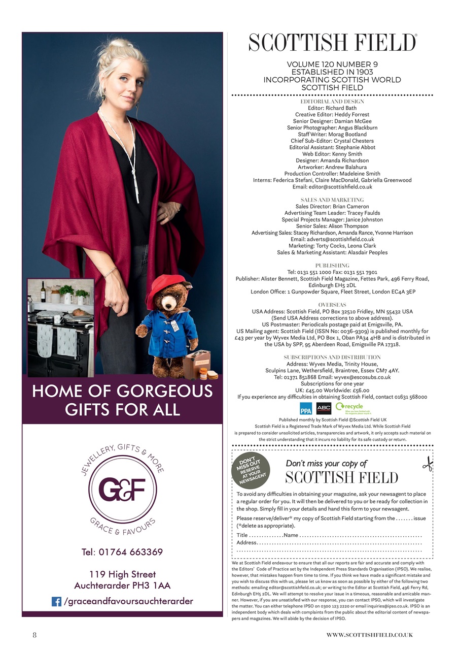 Scottish Field Preview Pages