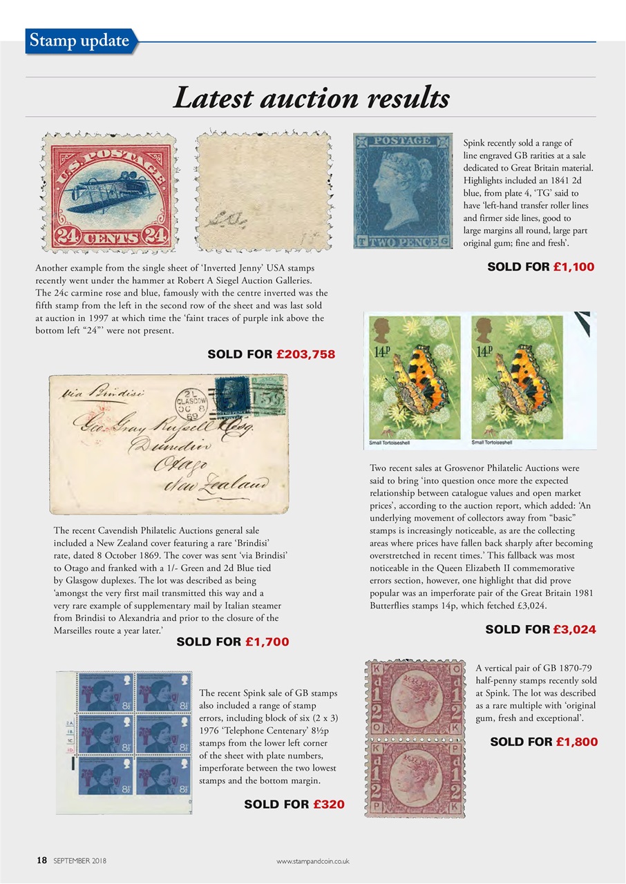 Stamp Collector Preview Pages