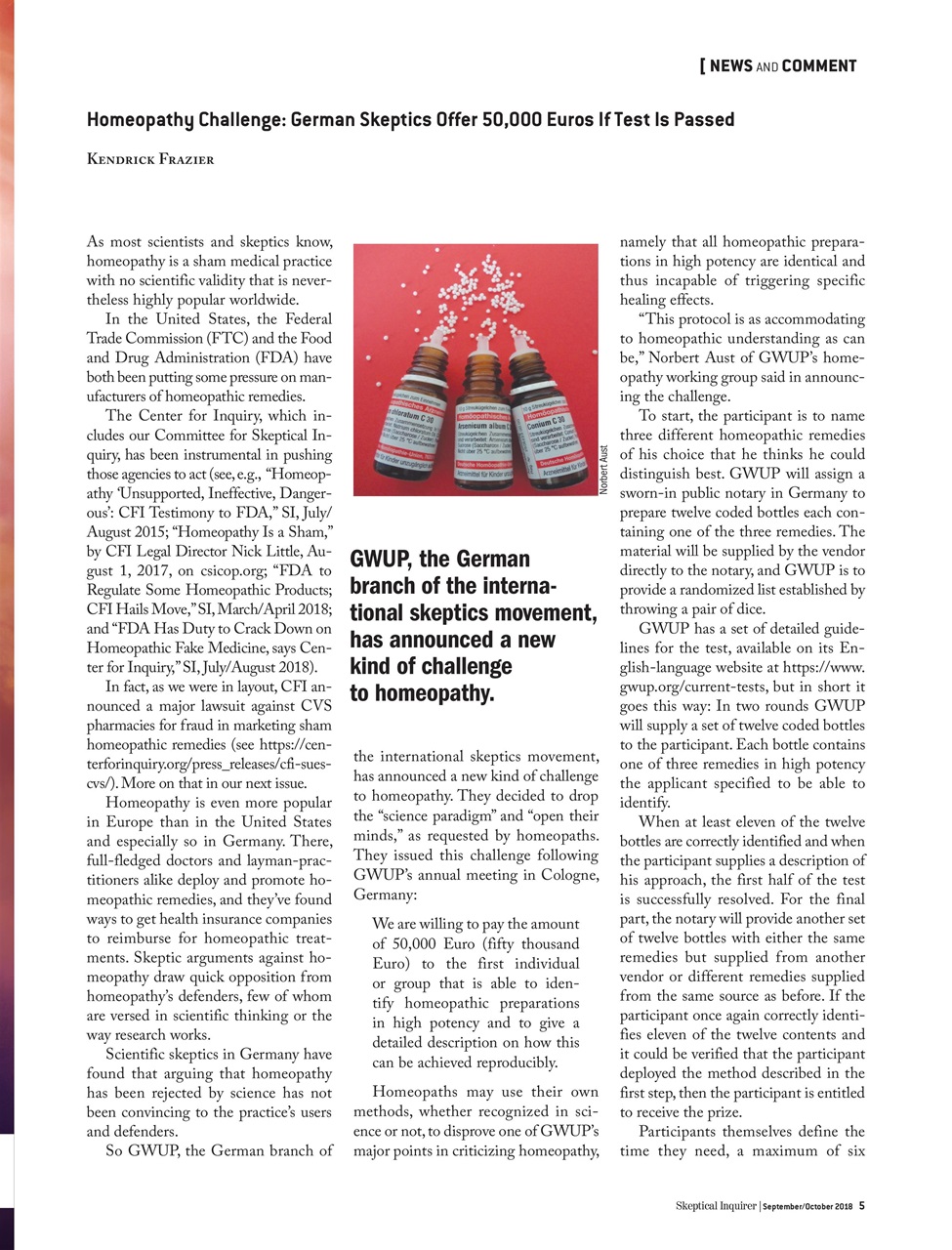 Skeptical Inquirer Preview Pages