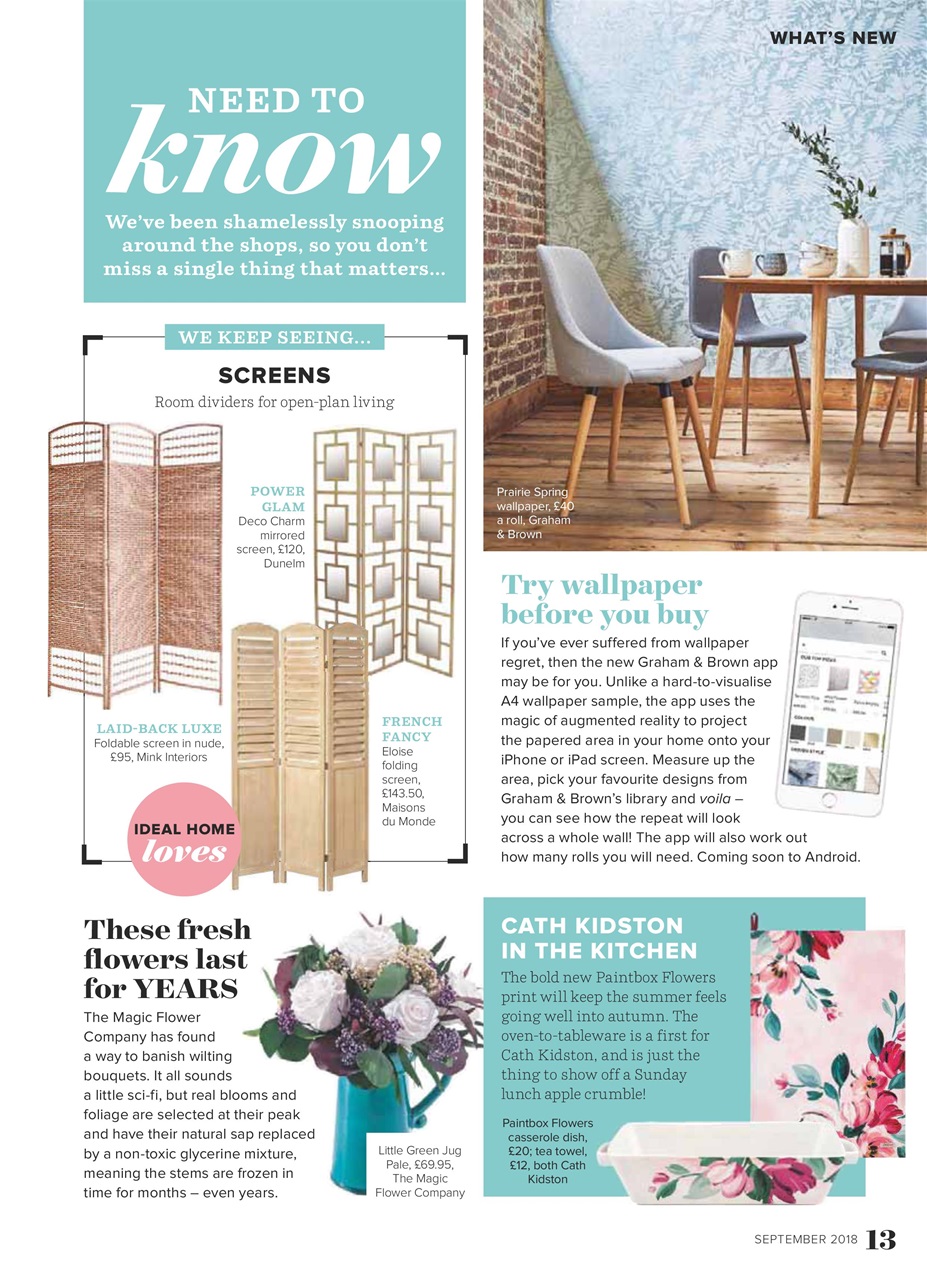 Ideal Home Preview Pages