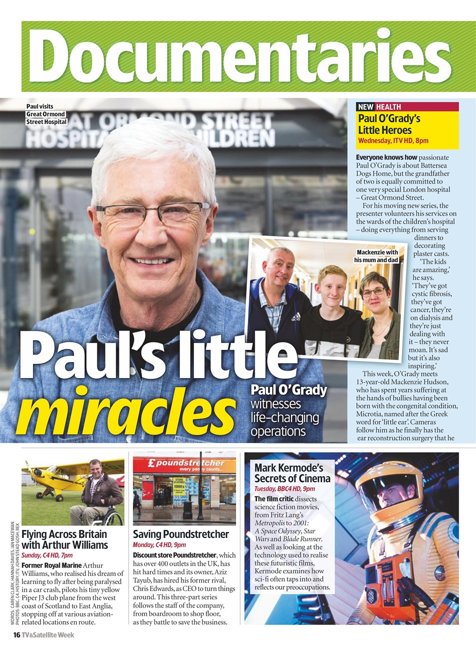 TV & Satellite Week Preview Pages