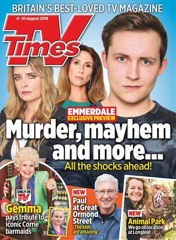 TV Times issue 4th August 2018