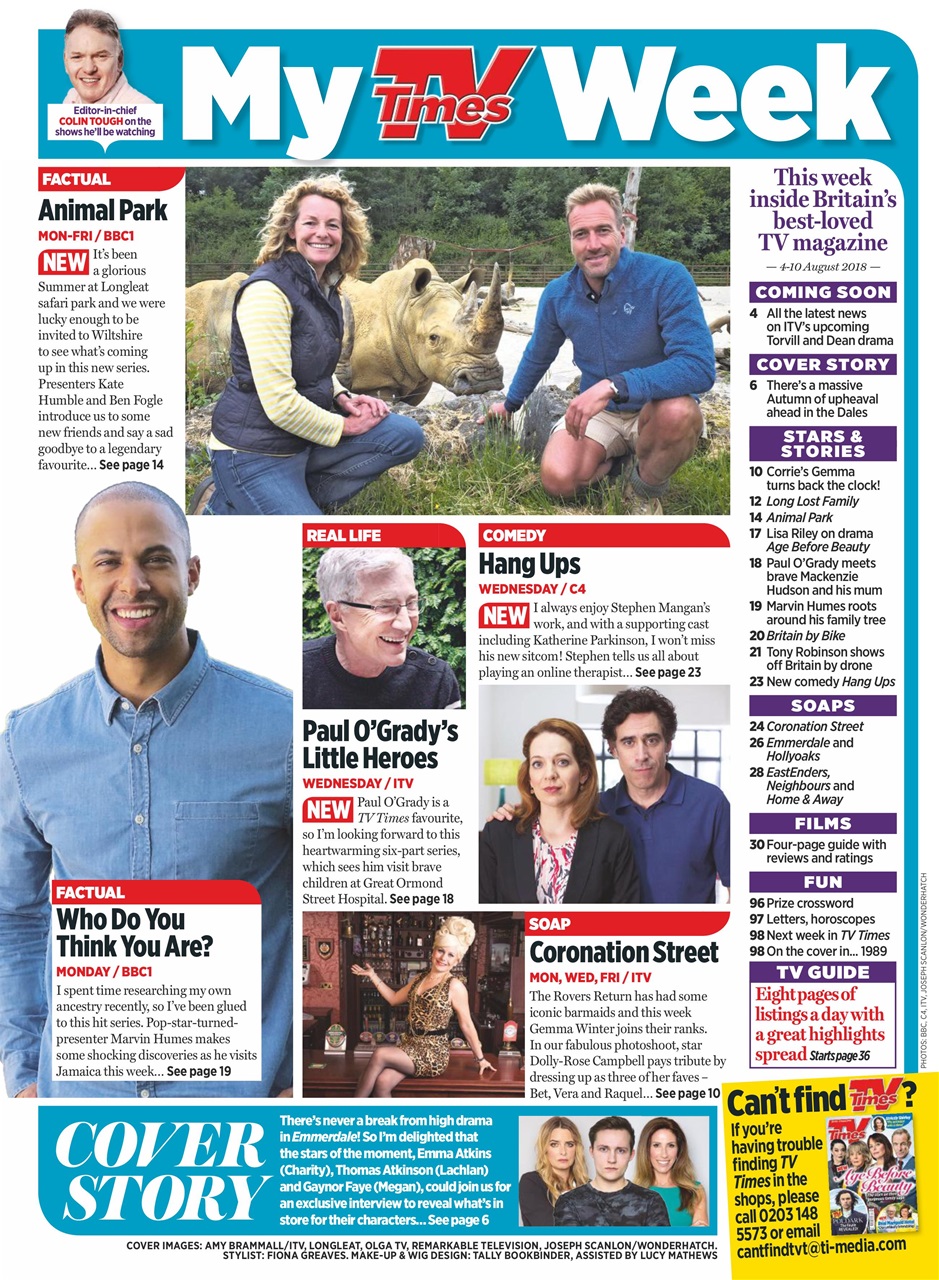 TV Times Preview Pages