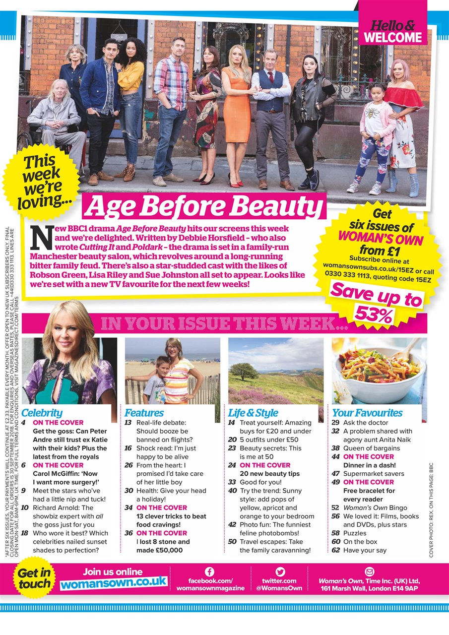 Woman's Own Preview Pages