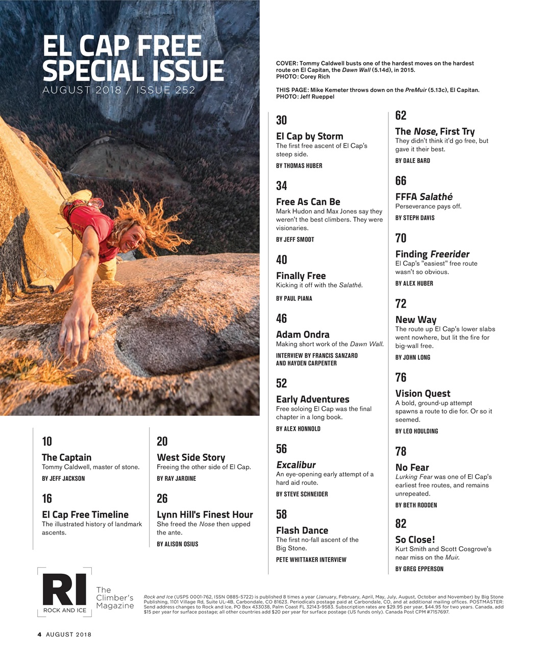 Rock and Ice Preview Pages