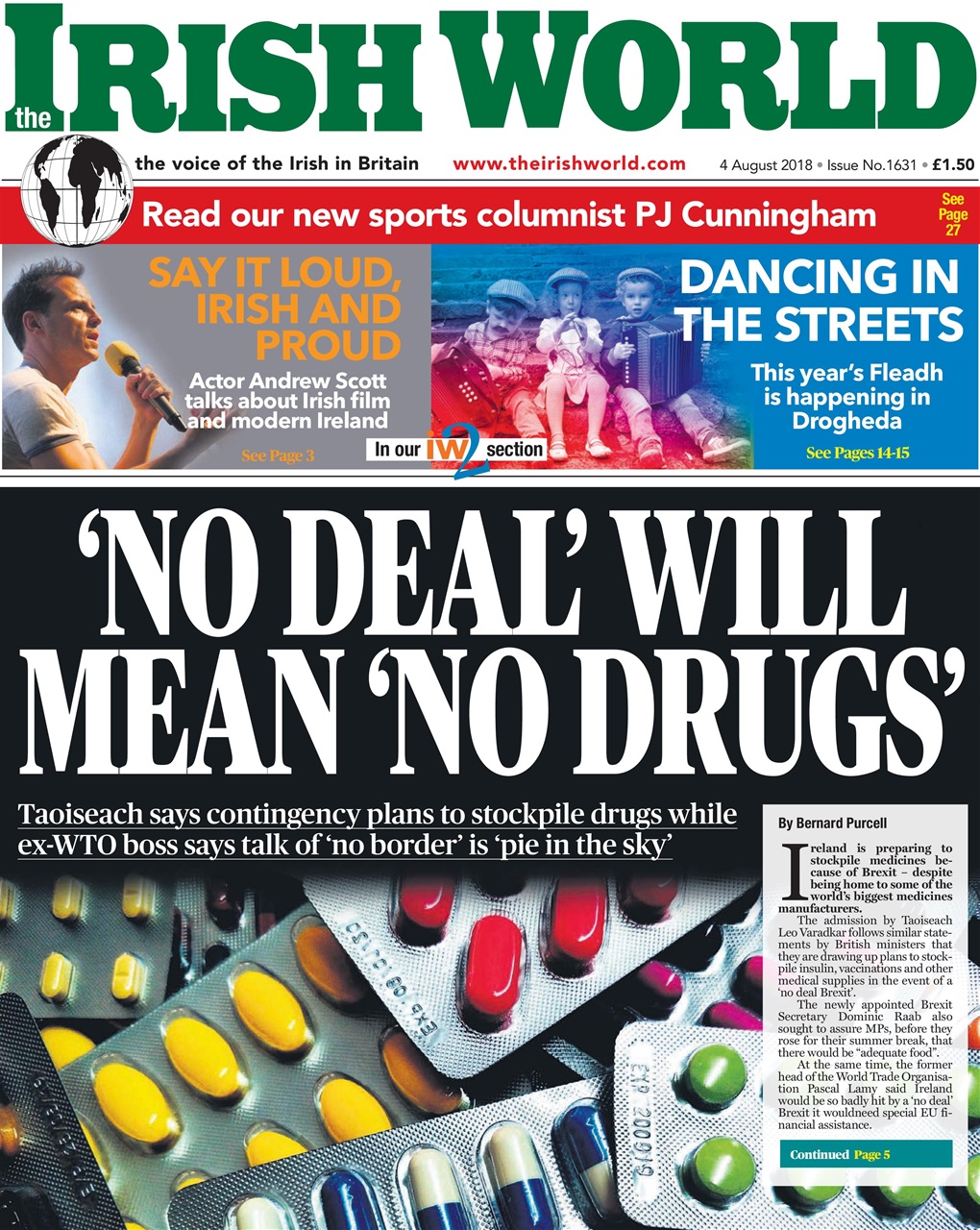 Irish World Preview Pages