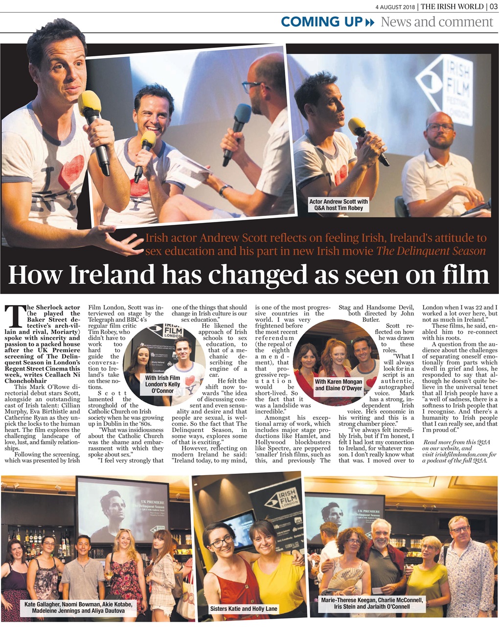 Irish World Preview Pages