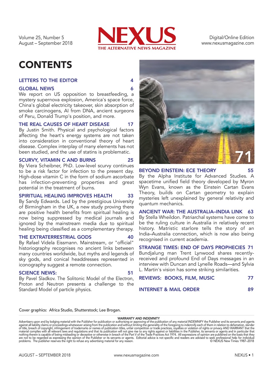 Nexus Magazine Preview Pages