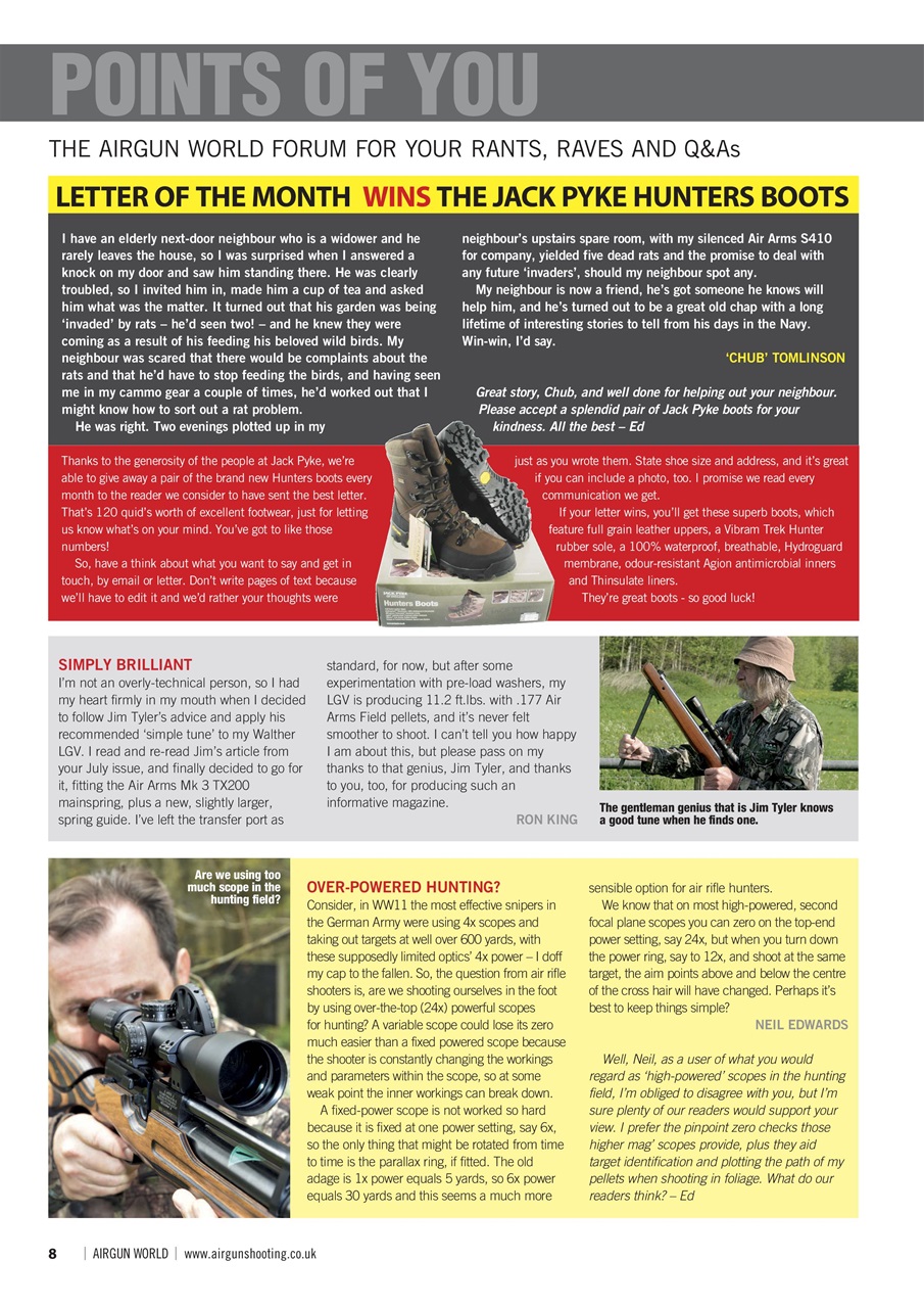 Airgun World Preview Pages