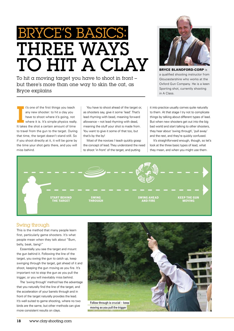 Clay Shooting Preview Pages