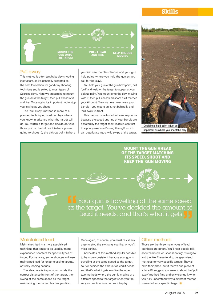 Clay Shooting Preview Pages