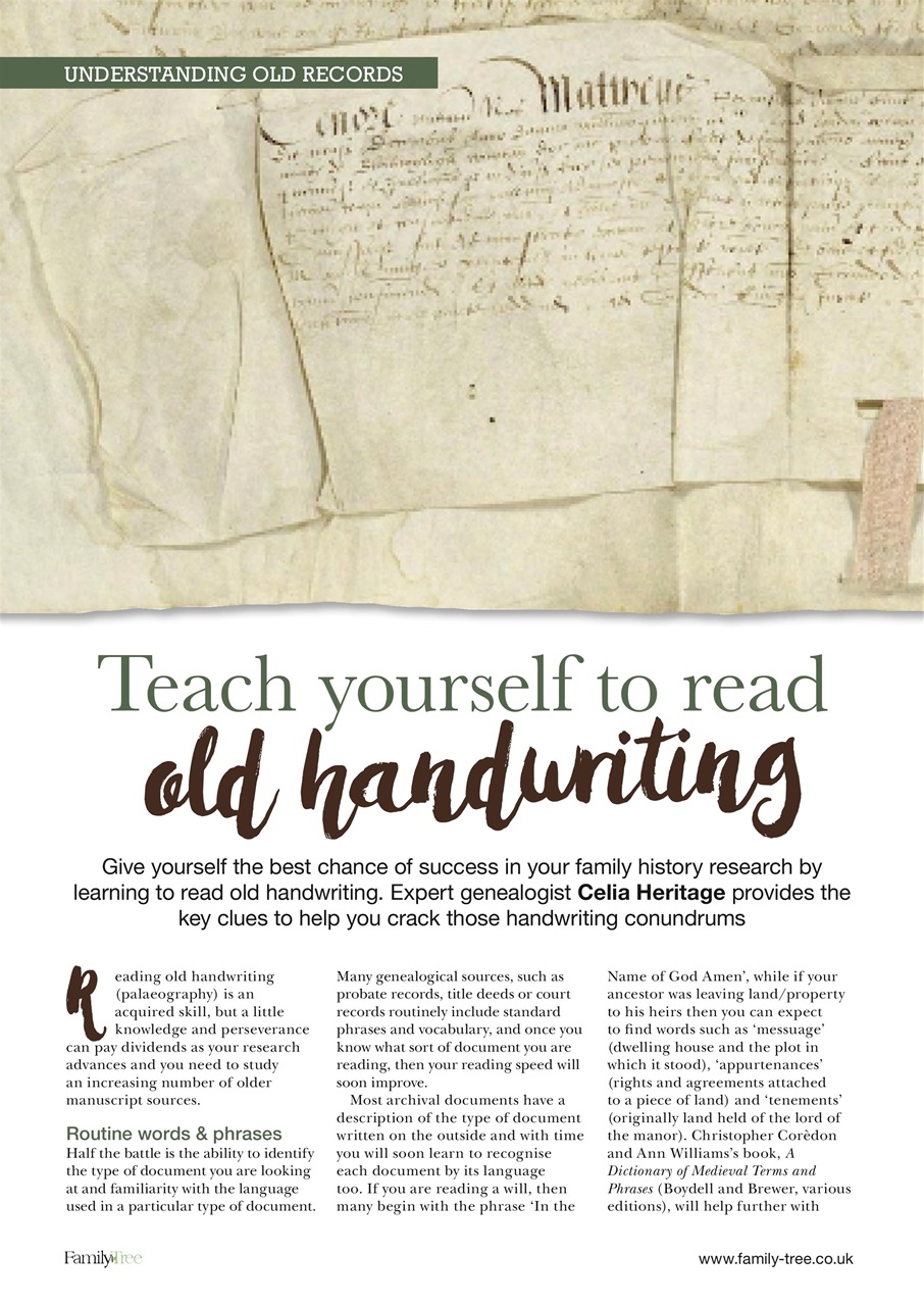 Family Tree Preview Pages