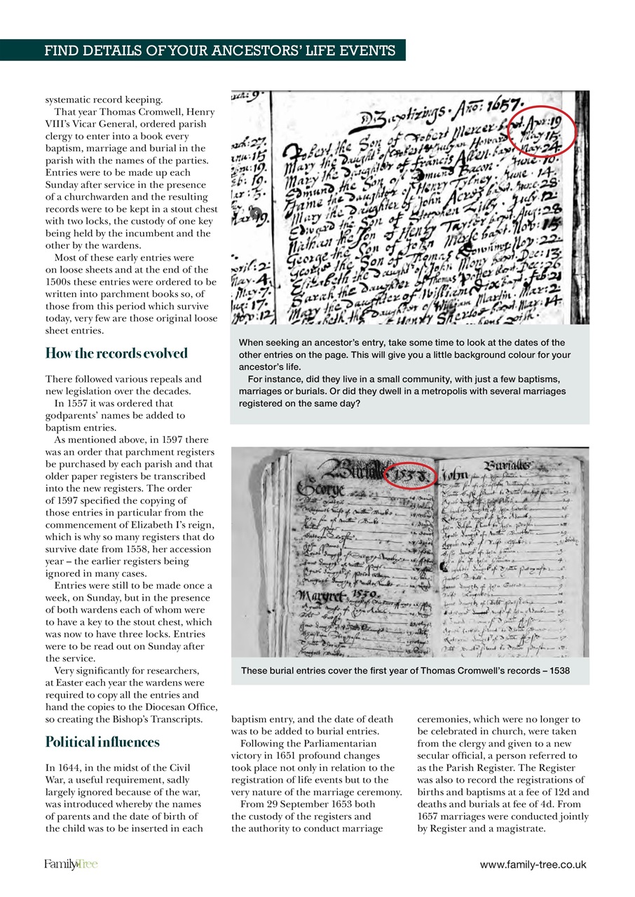 Family Tree Preview Pages