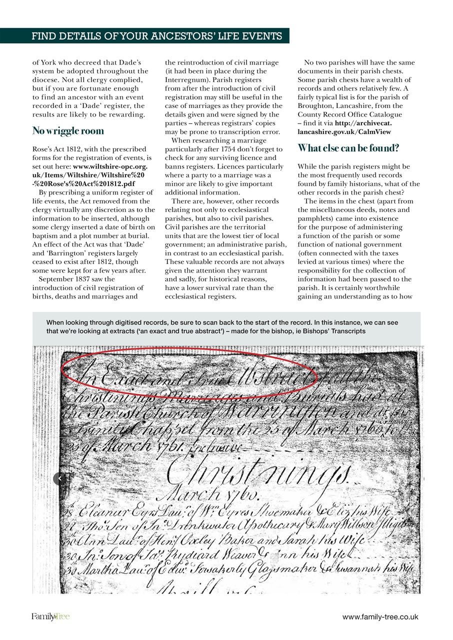 Family Tree Preview Pages