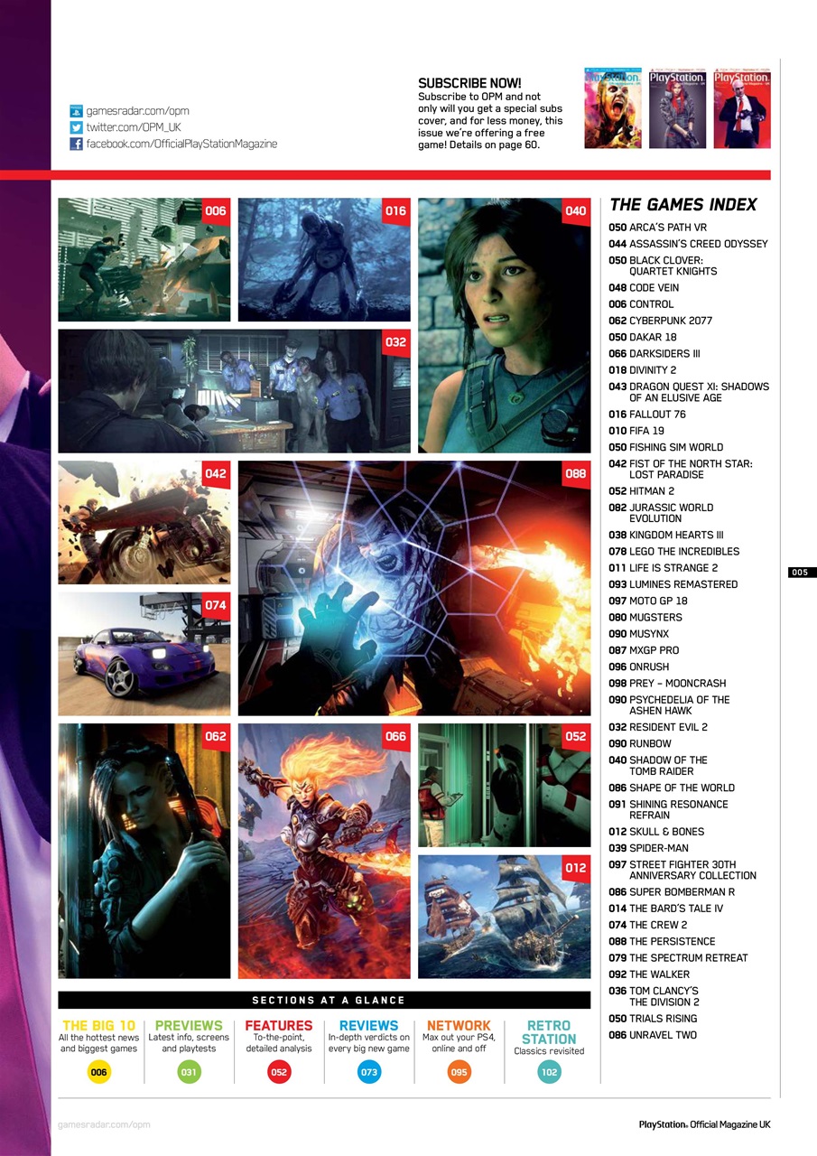 PLAY Magazine Preview Pages