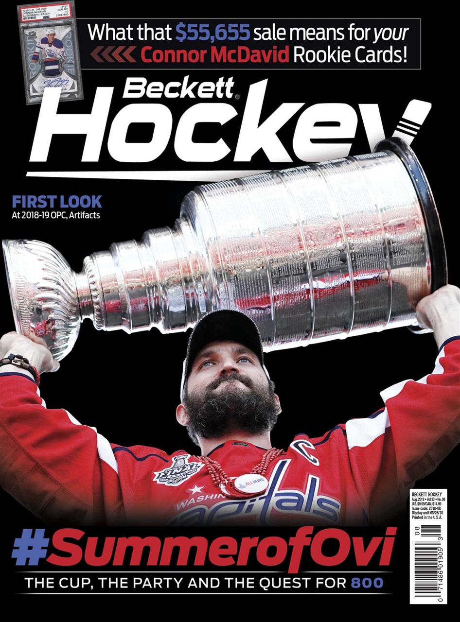 Beckett Hockey Magazine Preview Pages