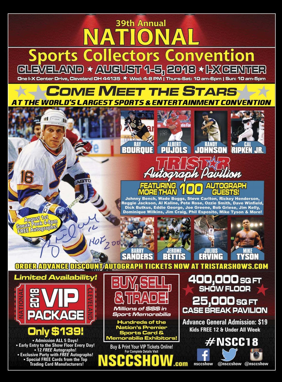 Beckett Hockey Magazine Preview Pages