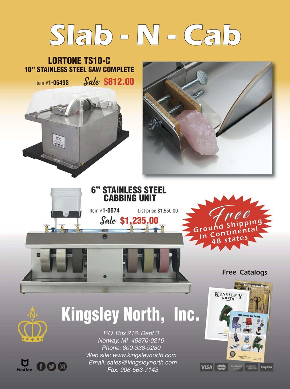 Rock&Gem Magazine Preview Pages