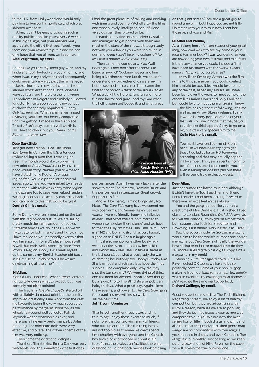 The Darkside Preview Pages