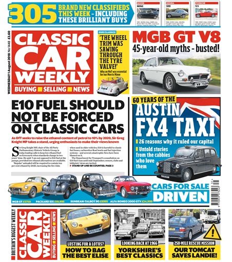 Classic Car Weekly issue 