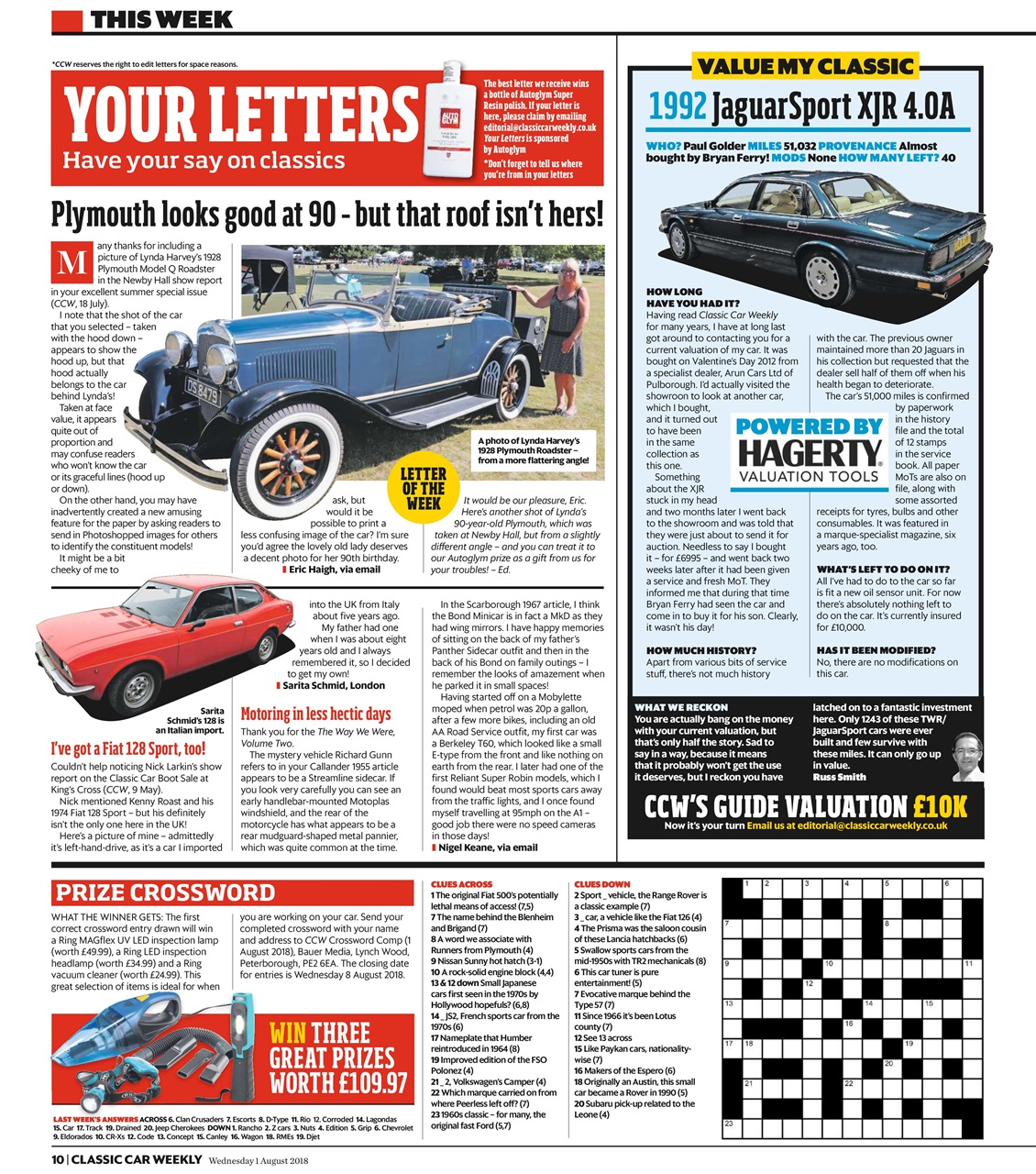 Classic Car Weekly Preview Pages