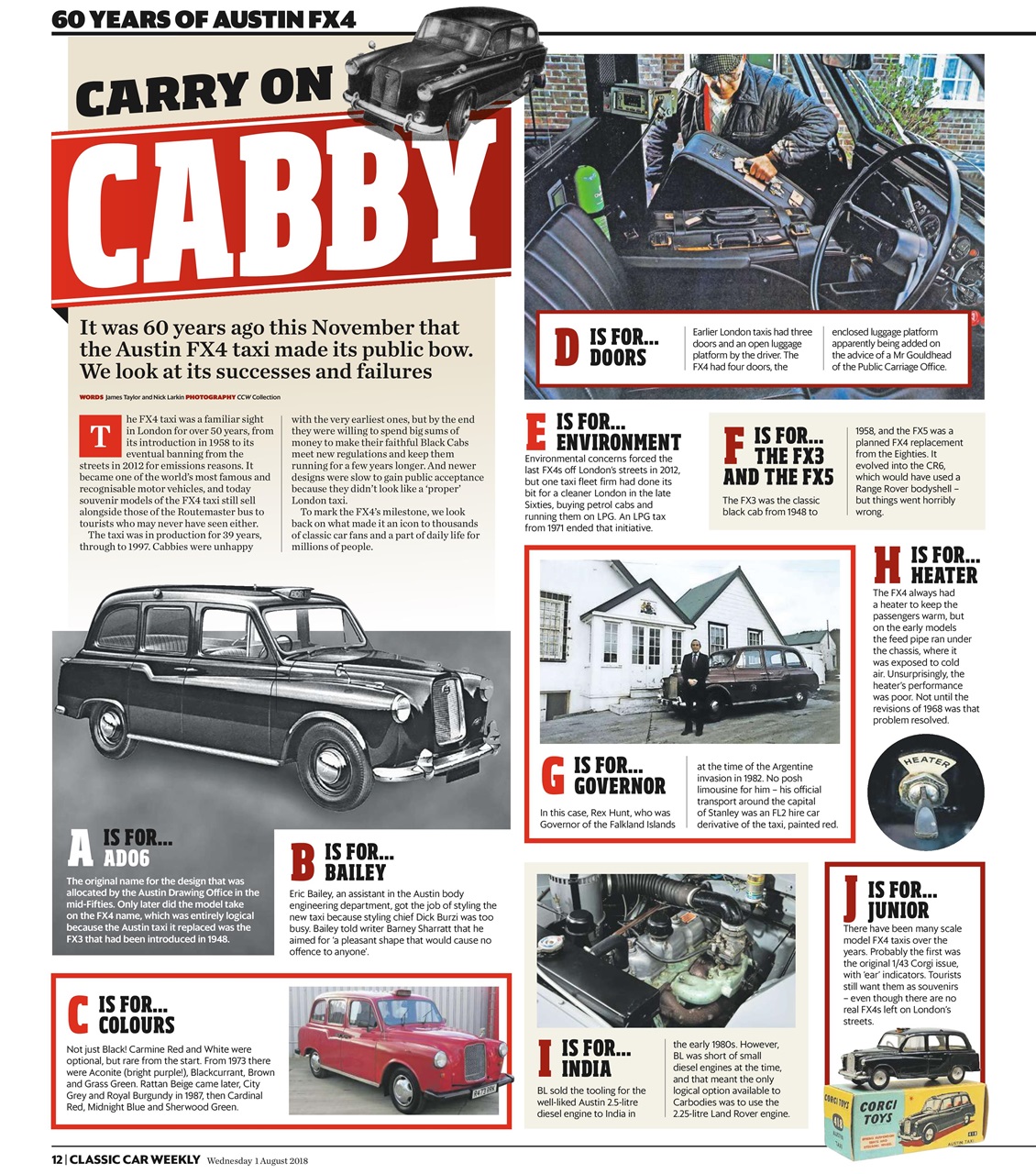 Classic Car Weekly Preview Pages