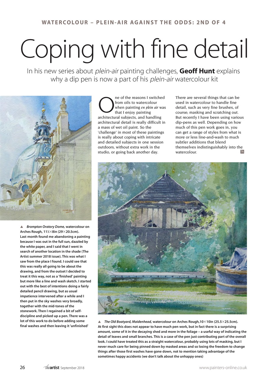 The Artist Preview Pages