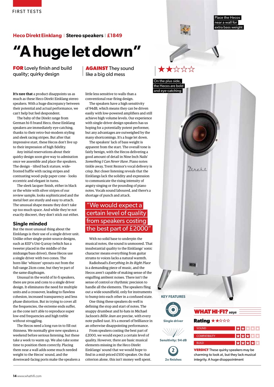 What HiFi Preview Pages