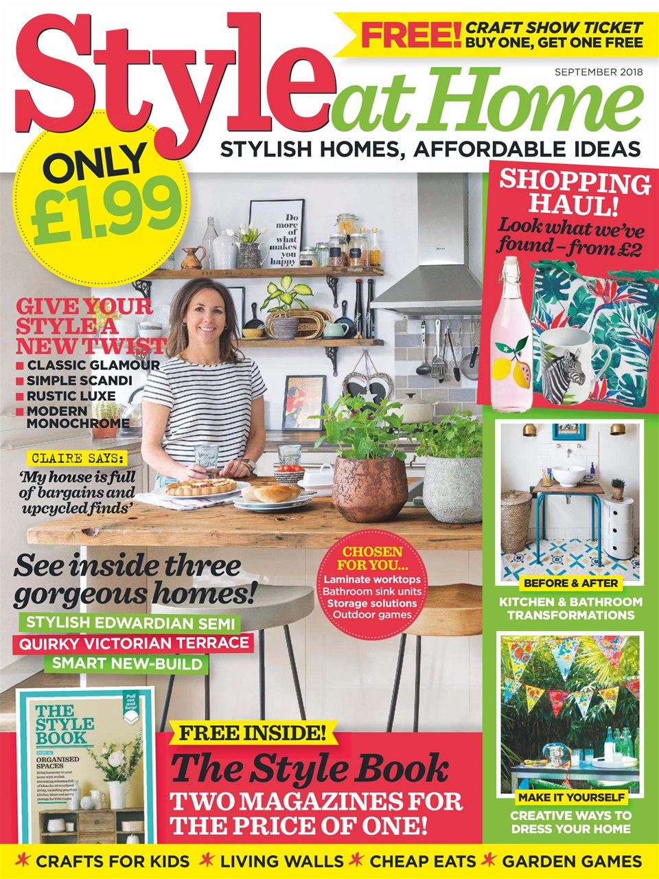Style at Home Preview Pages