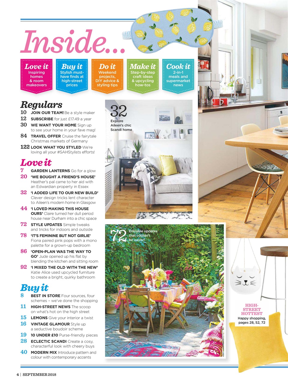 Style at Home Preview Pages