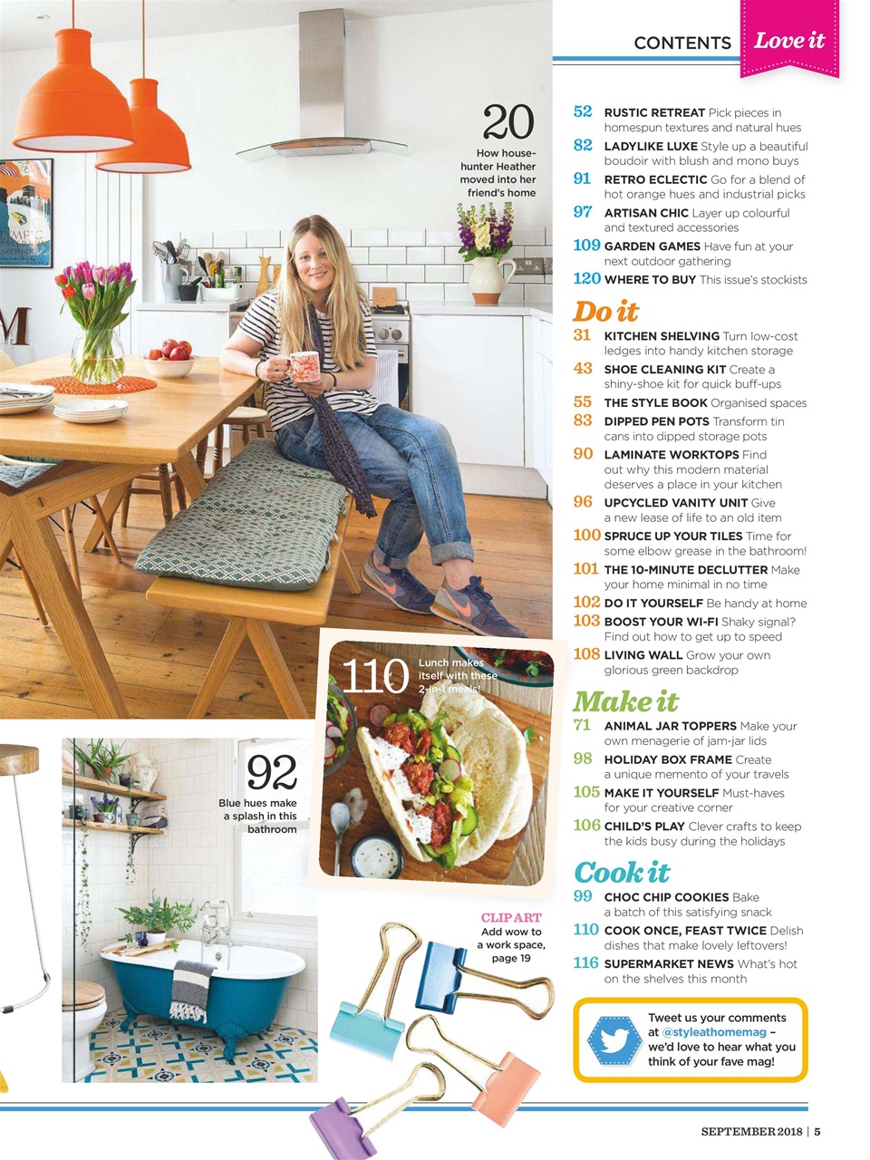 Style at Home Preview Pages