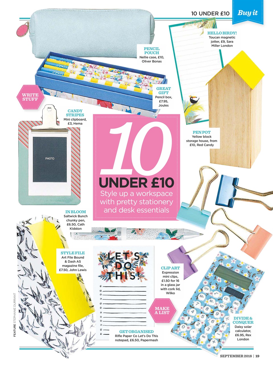 Style at Home Preview Pages