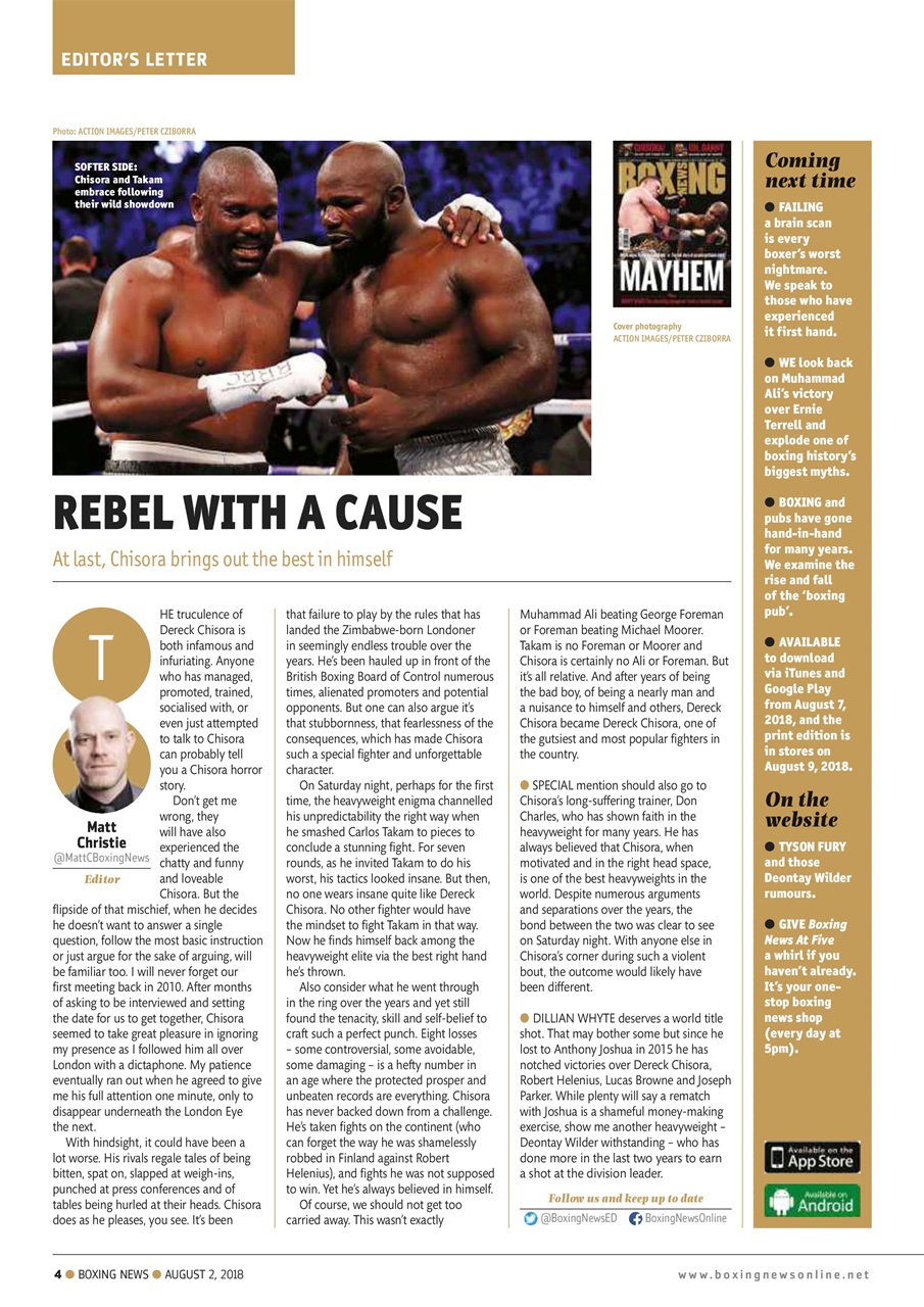 Boxing News Preview Pages