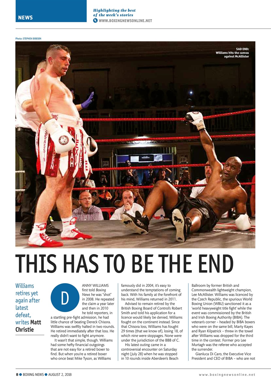 Boxing News Preview Pages