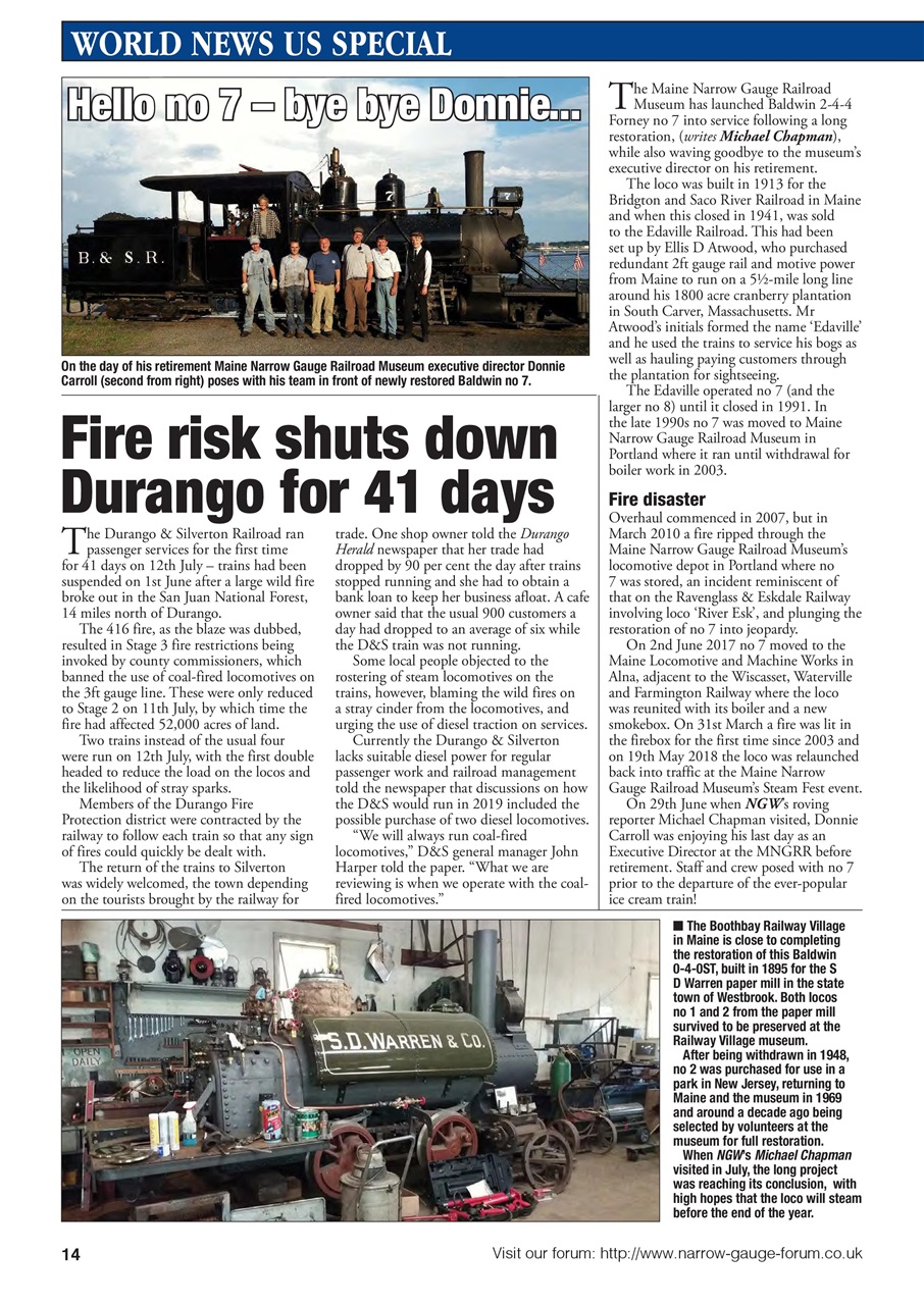 Narrow Gauge World Preview Pages