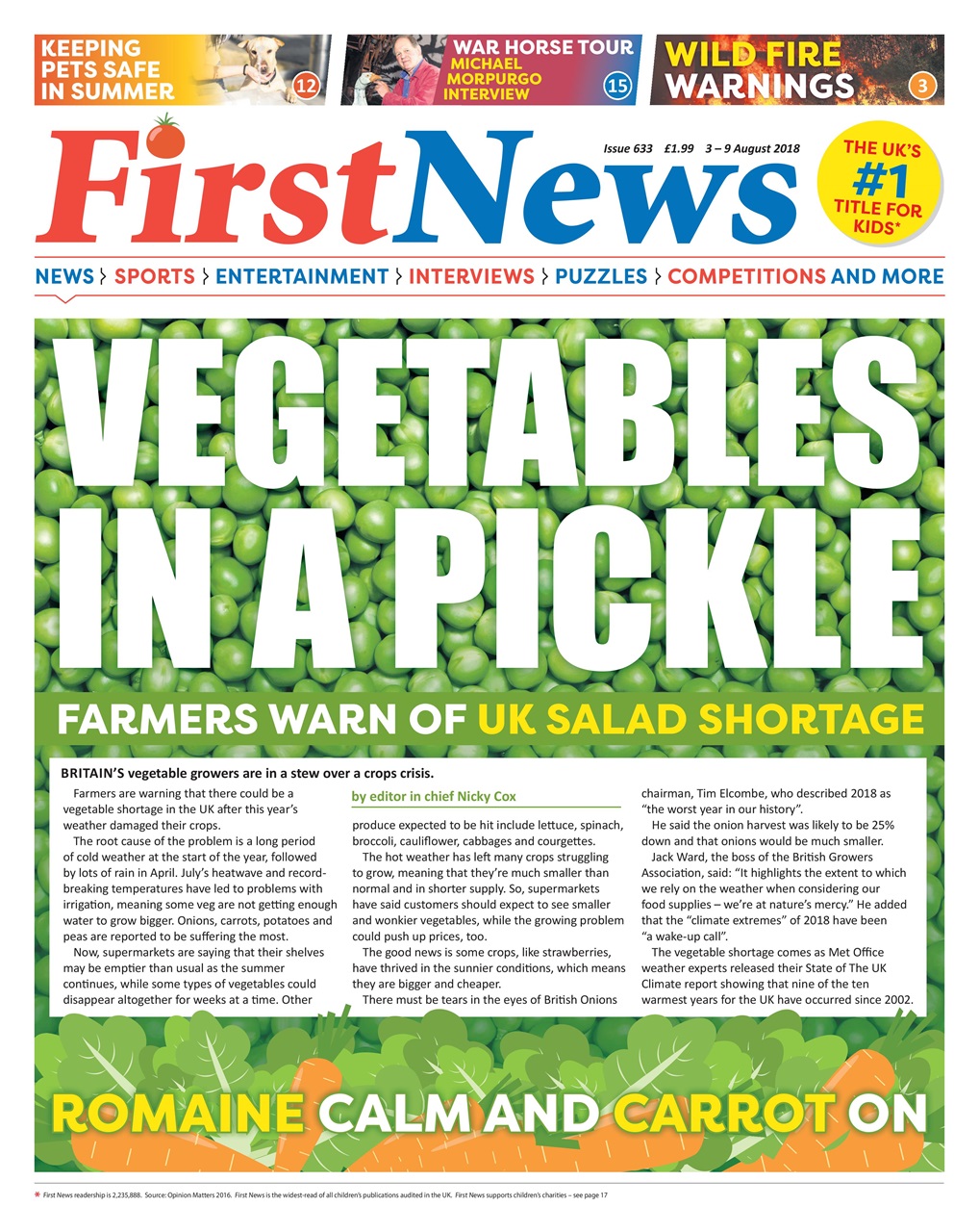First News Preview Pages