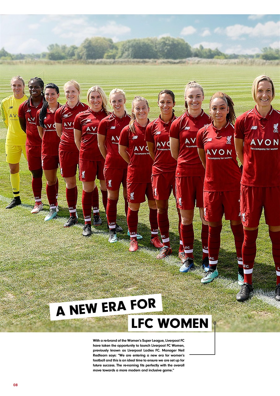 Liverpool FC Magazine Preview Pages