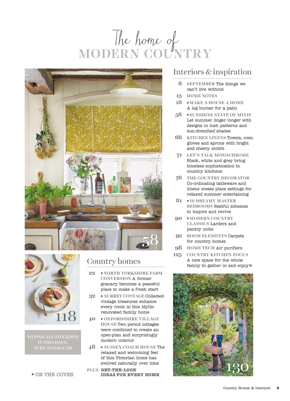 Country Homes & Interiors Preview Pages